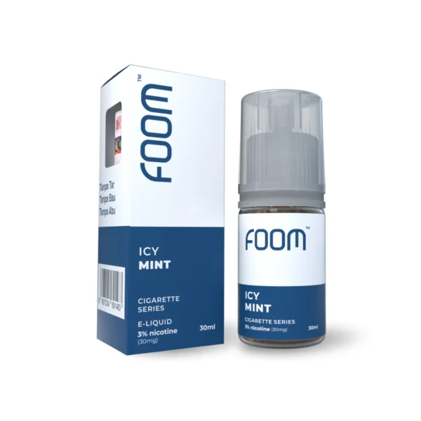 Foom ICY MINT 30mg 30ml Saltnic Salt Nic Liquid Vape Pod Pods