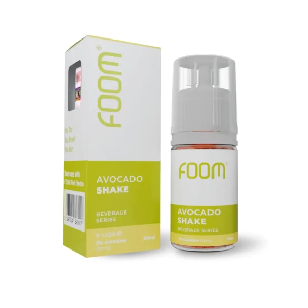 Foom AVOCADO SHAKE Salt 30mg 30ml Beverage Series