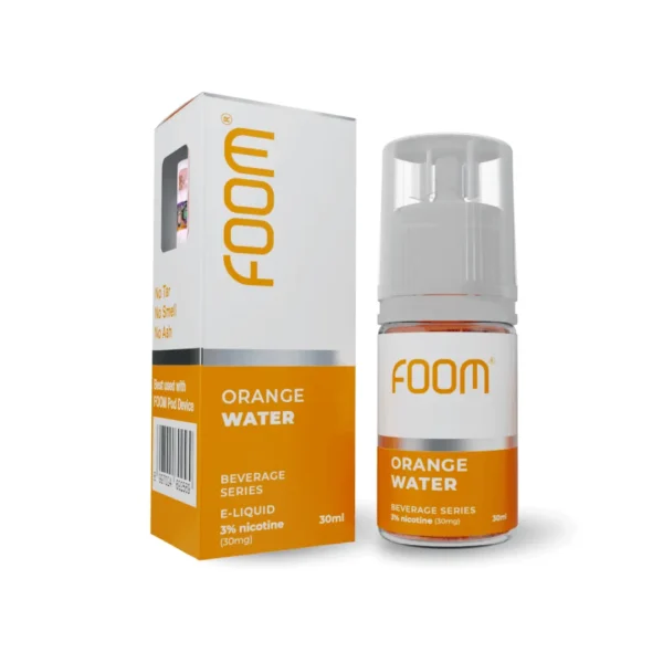 Foom ORANGE WATER Salt 30mg 30ml Beverage Series