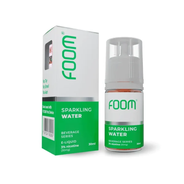Foom SPARKLING WATER Salt 30mg 30ml Beverage Series