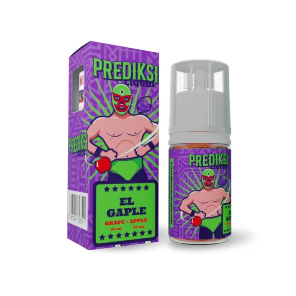 Foom Prediksi EL GAPLE Salt 30mg 30ml Grape Apple
