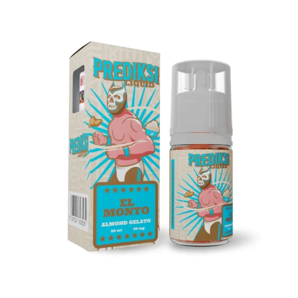 Foom Prediksi EL MONTO Salt 30mg 30ml Almond Gelato