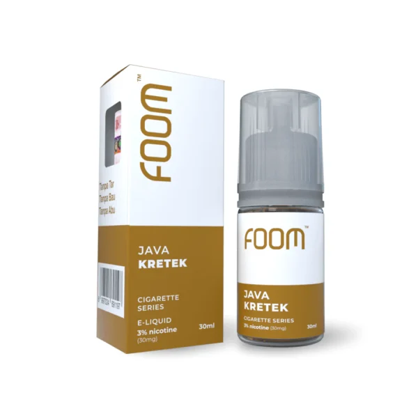 Foom JAVA KRETEK Salt 30mg 30ml Cigarette Series