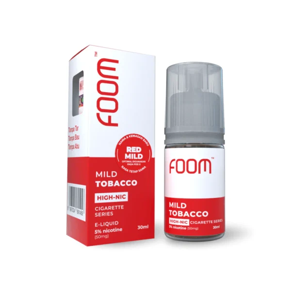 Foom MILD TOBACCO Salt 50mg 30ml Cigarette Series