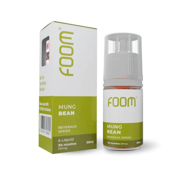 Foom MUNG BEAN Salt 30mg 30ml Beverage Series