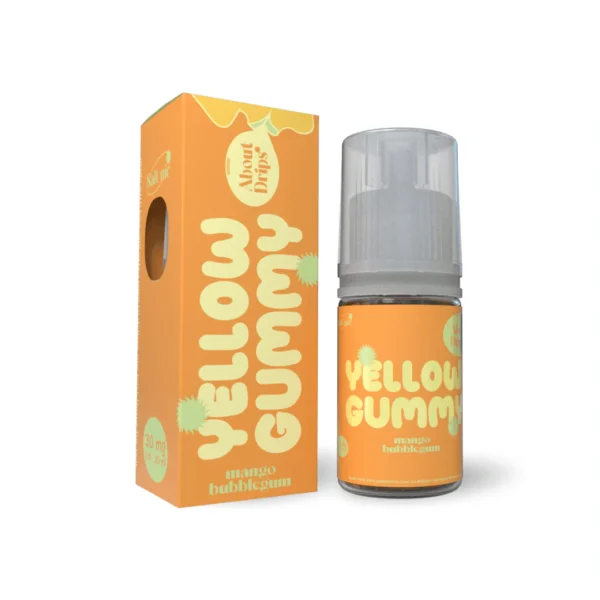 Foom YELLOW GUMMY Salt 30mg 30ml Mango Bubble Gum Series