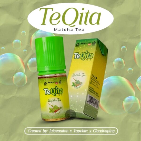Teqita Salt Nic Matcha Tea 30mg 30ml Saltnic Pods Pod