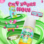 Buaqita Gummy Honeydew Salt Nic 30mg 30ml Buakita Bubblegum Ice Pods Pod