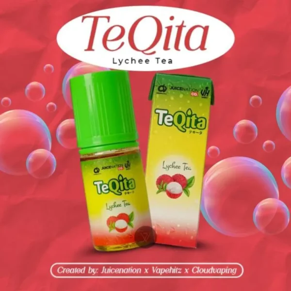 Teqita Salt Nic Lychee Tea 30mg 30ml Saltnic Pods Pod